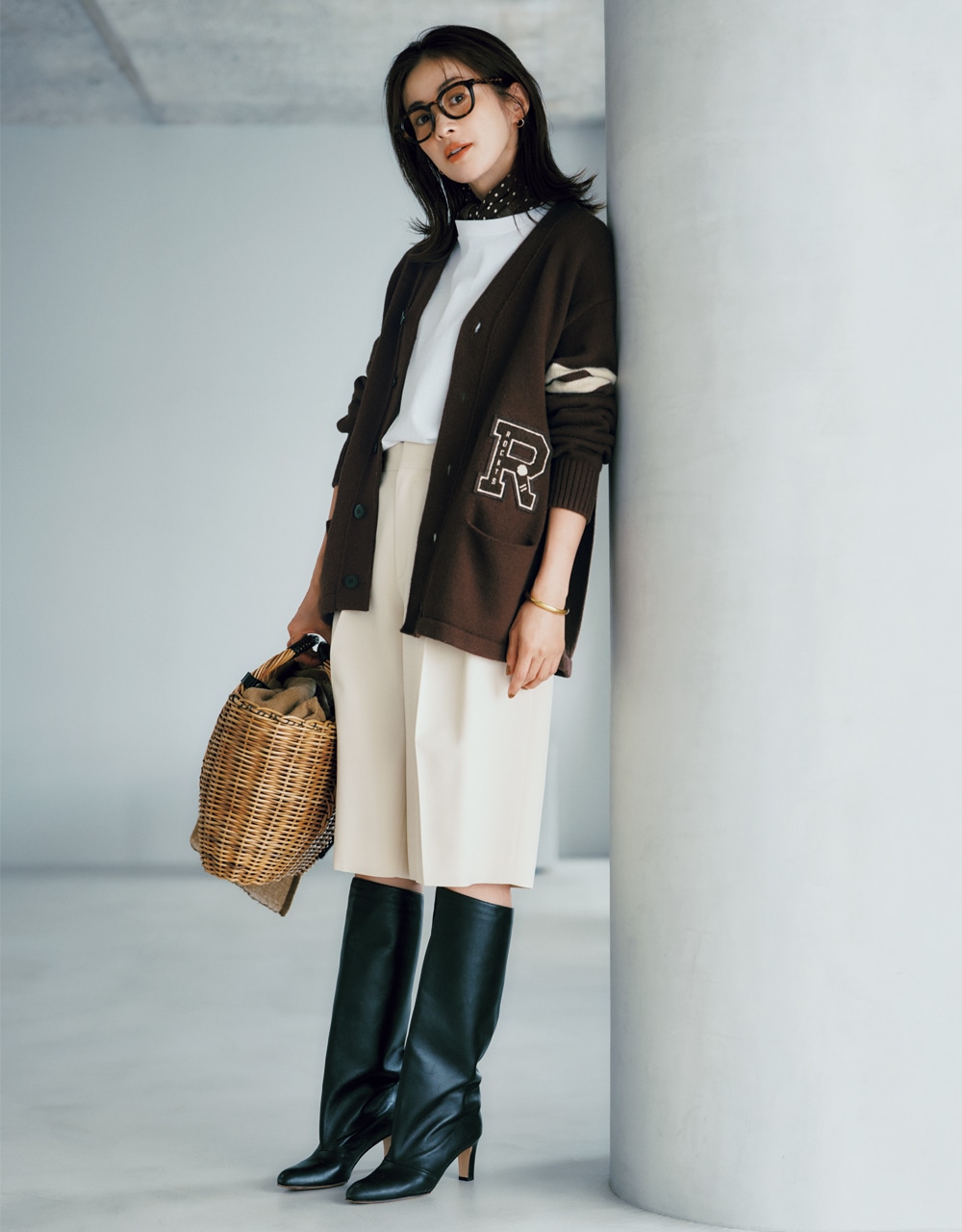 最旬ハーフ丈にチャレンジ！コーデ高垣麗子さん