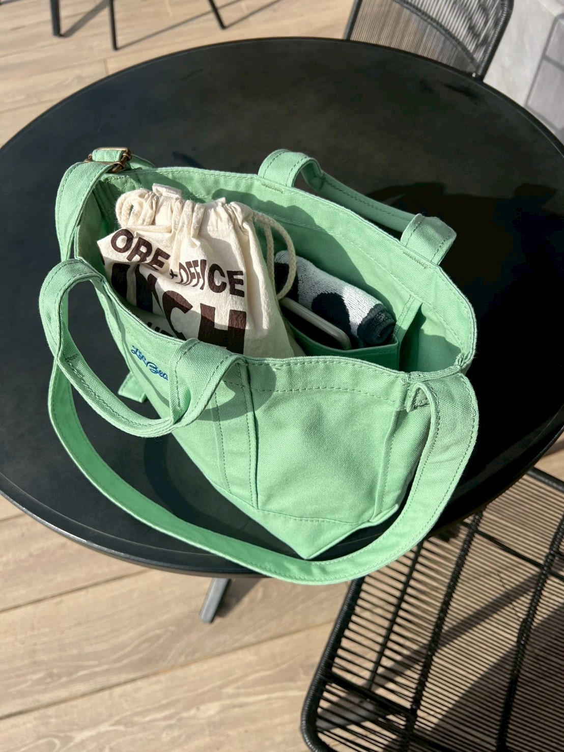 L.L.Bean
【LEE別注】【洗える】LEE100人隊コラボ グローサリー・２WAYスモールトート
￥5,200