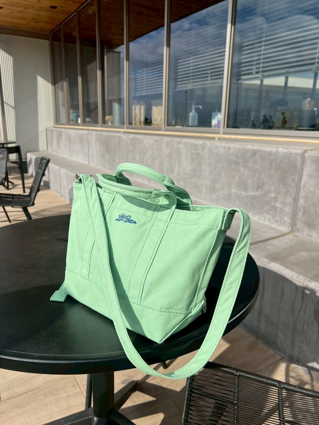 L.L.Bean
【LEE別注】【洗える】LEE100人隊コラボ グローサリー・２WAYスモールトート
￥5,200