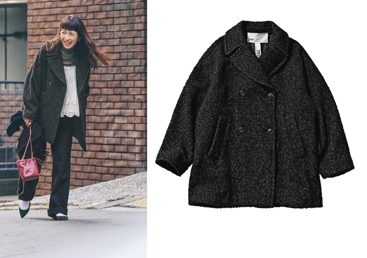 LEEマルシェ　アウター　ティッカ