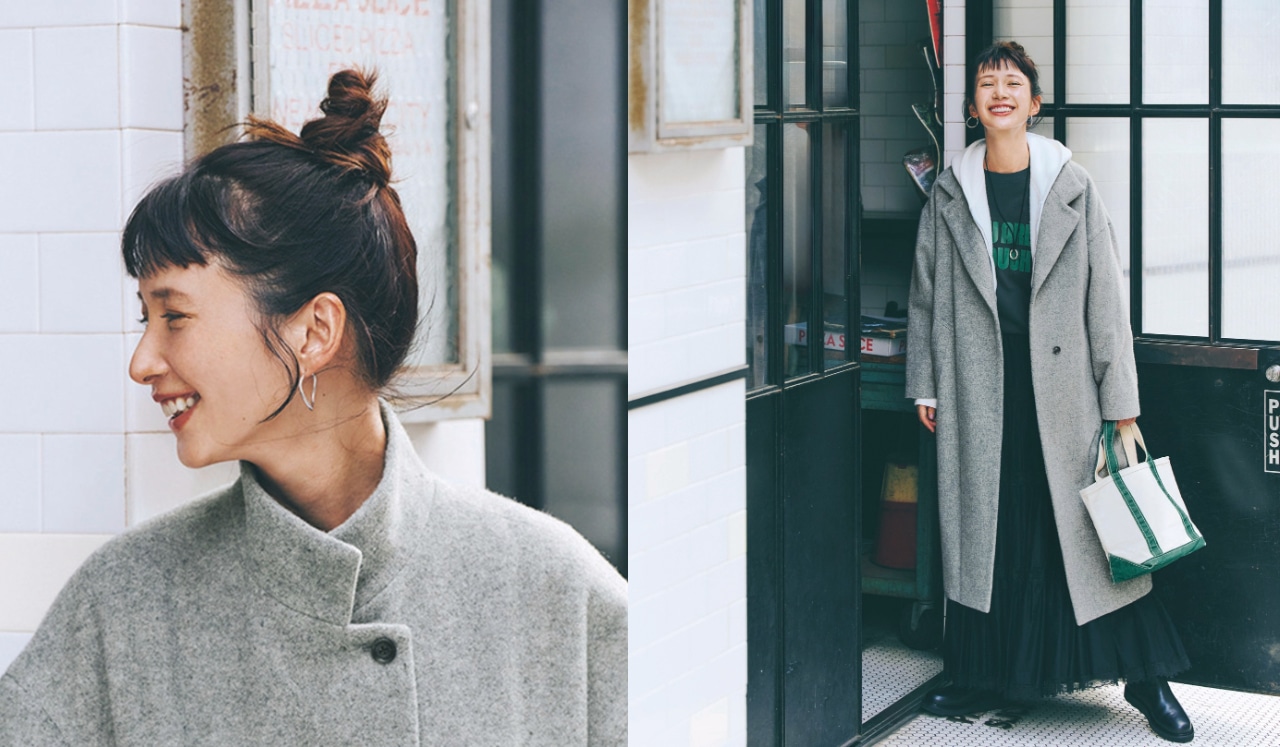 LEEマルシェ　アウター　ミズイロインド