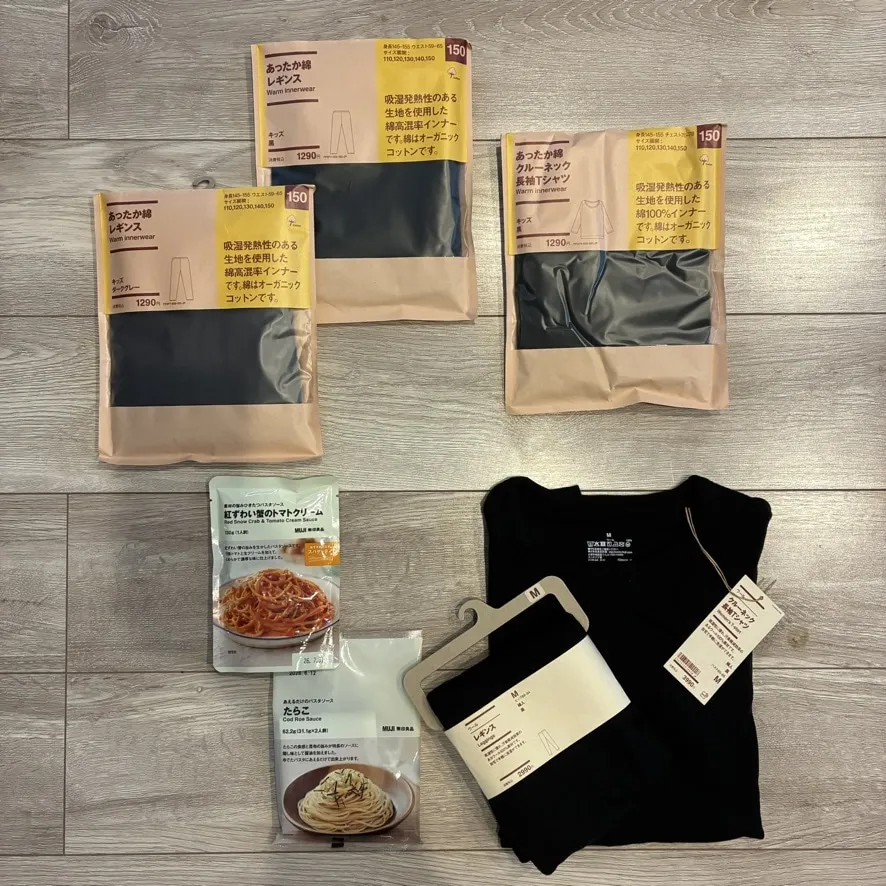 ちゅーこさんの「無印良品週間」戦利品