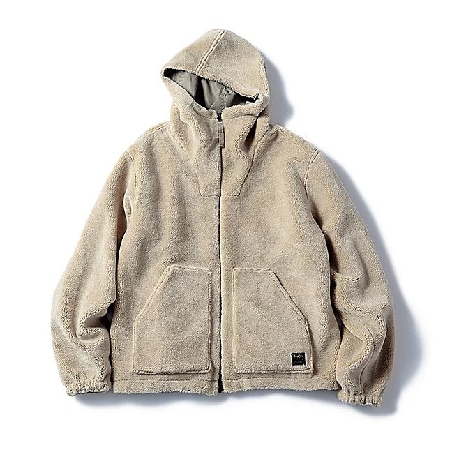 TAION
【洗える】NON DOWN MILITARY REVERSIBLE BOA HOODIE
