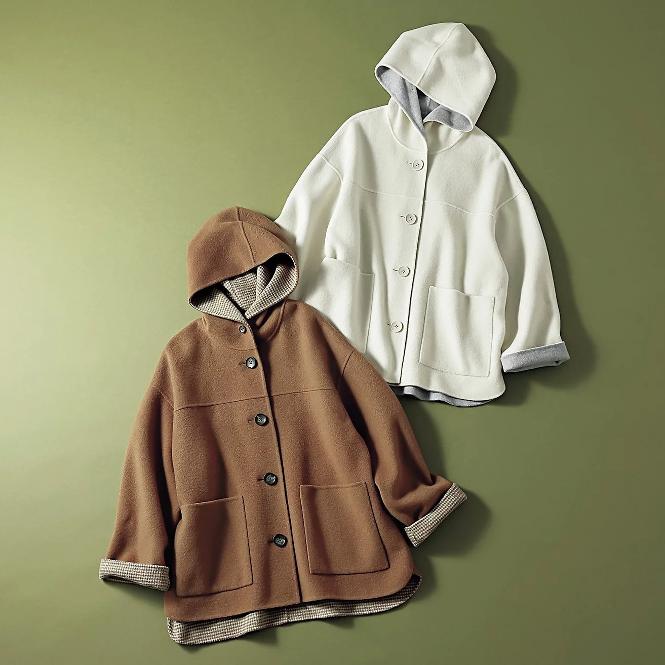 12closet
ミドル丈リバーコート