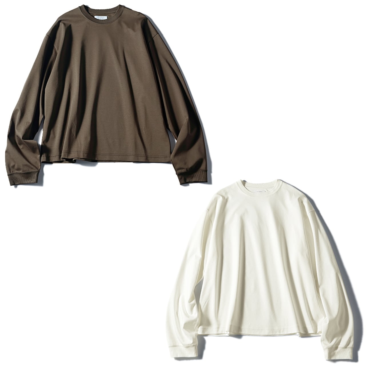 LEE限定 12closet（トゥエルブクローゼット）【洗える】【石上美津江さんコラボ】ボクシーロングスリーブTシャツ