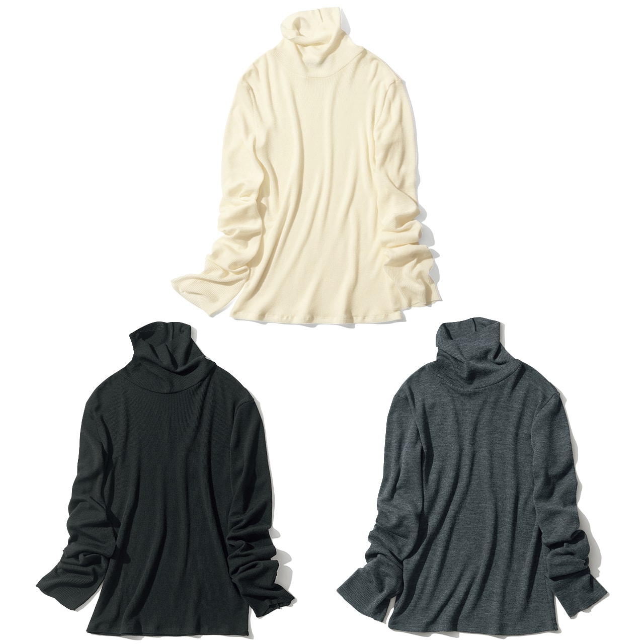 MY WEAKNESS(マイ ウィークネス)【洗える】Hilja High Neck /ハイネックニット