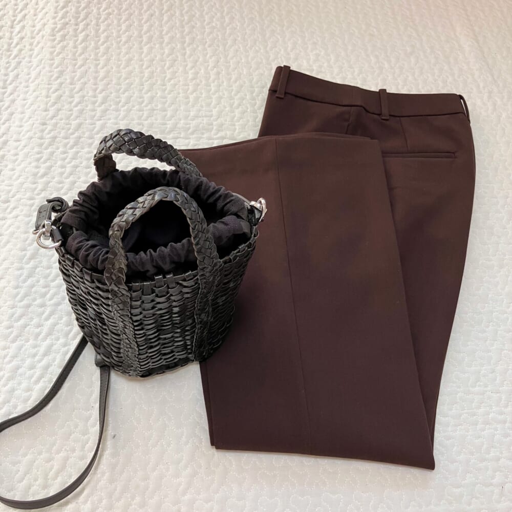 LEE11月号　ブラウンコーデ