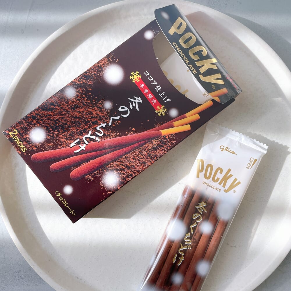 ポッキー　プレミアムガーナ　ミルクティー　冬のくちどけ