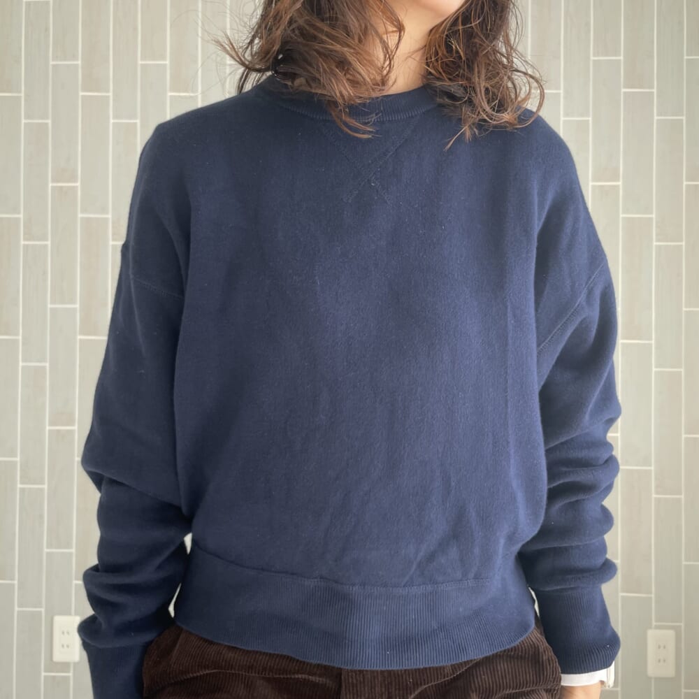 UNIQLO　スムースコットンクルーネックセーター