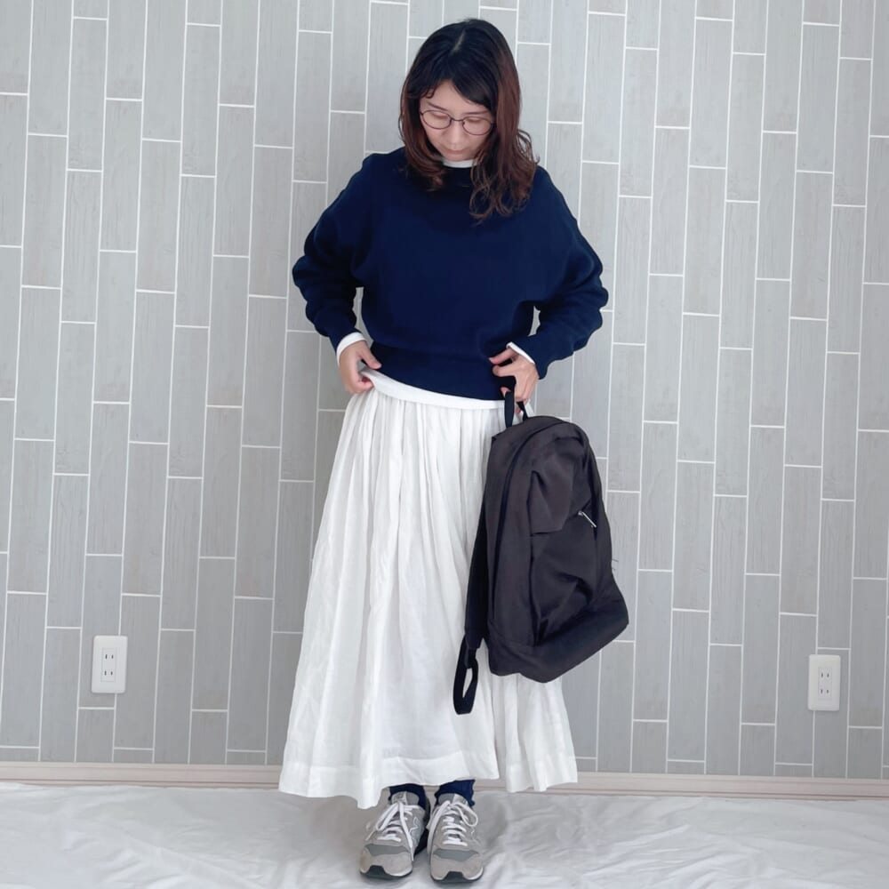 UNIQLO　スムースコットンクルーネックセーター