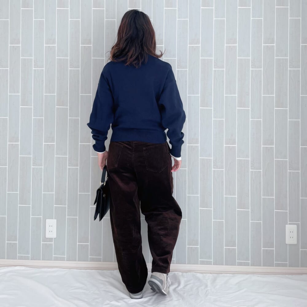 UNIQLO　スムースコットンクルーネックセーター