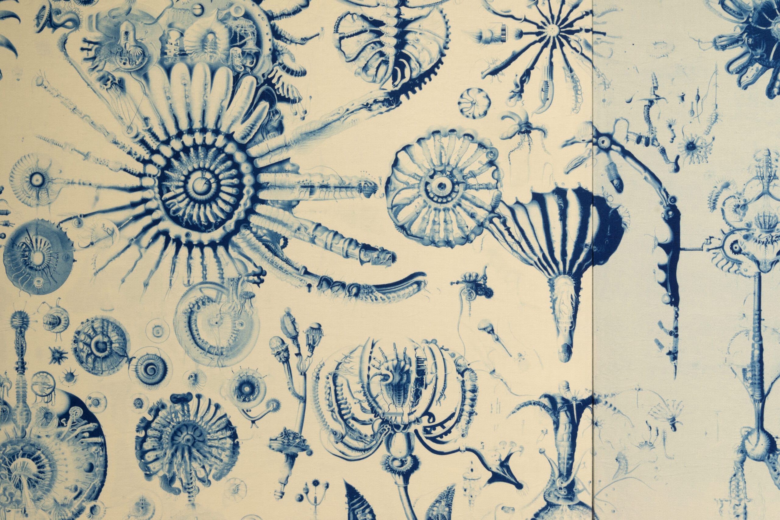 シャネル ネクサスホール 「Synthetic Naturesもつれあう世界:AIと生命の現在地」展 展示《Artificial Natural History (人工自然史)》、 2020-2025《Artificial Natural History (人工自然史)》、 2020-2025