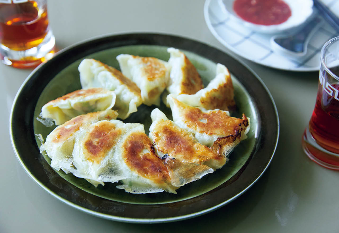 塩もみ白菜と豚肉の餃子