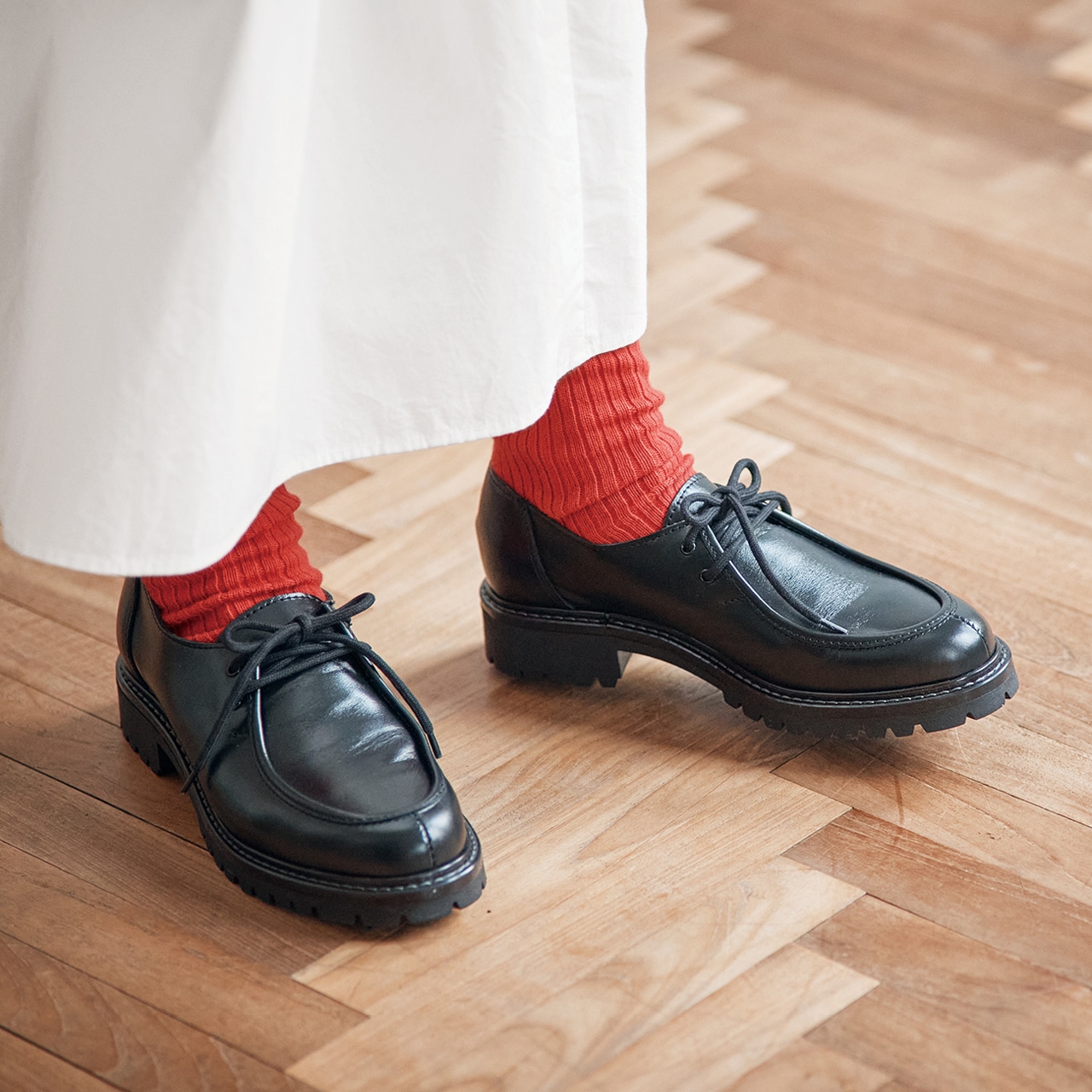 ENESS（エネス）【石上美津江さんセレクト】チロリアンシューズ