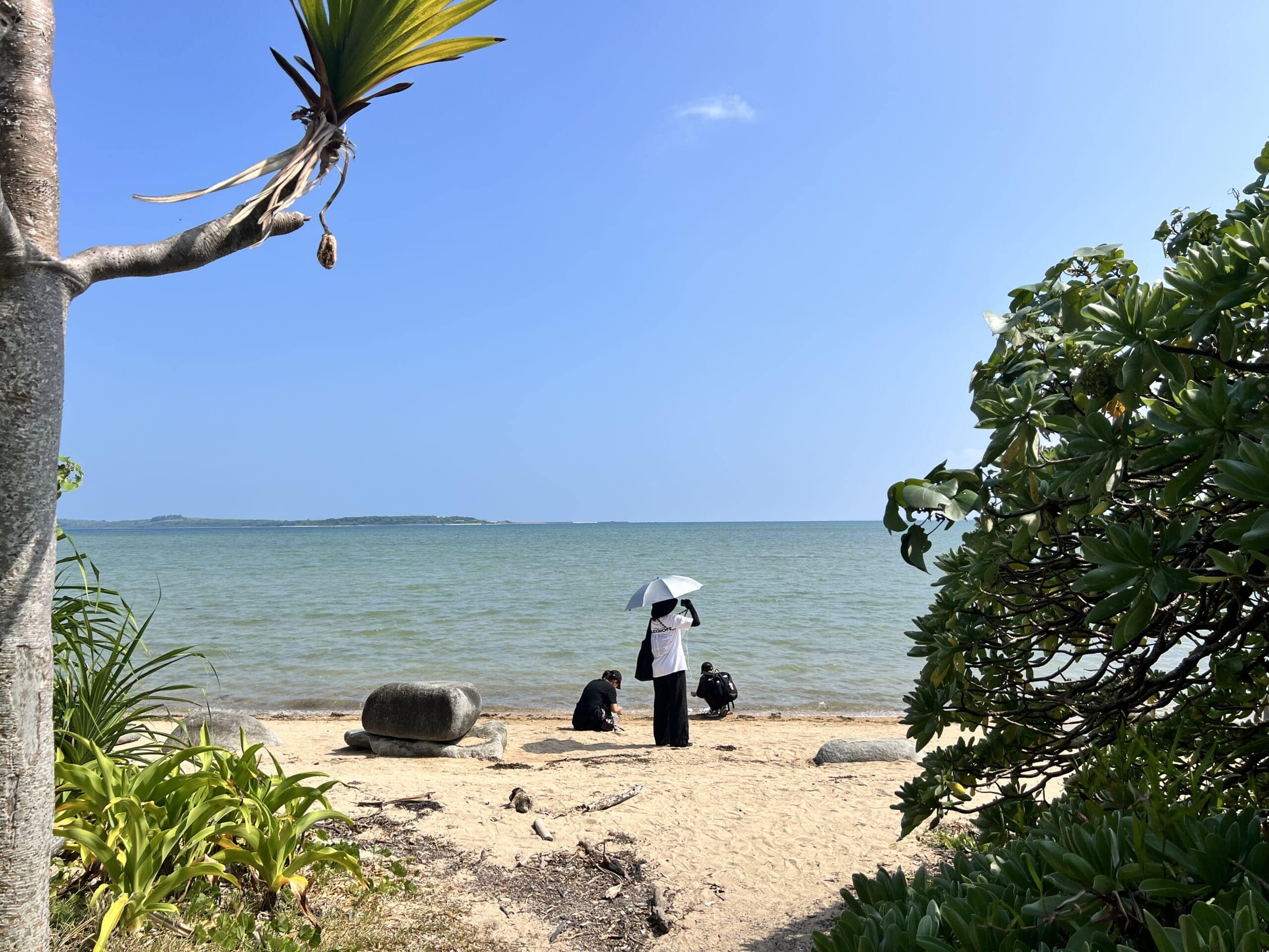 沖縄　由布島　マンタの浜