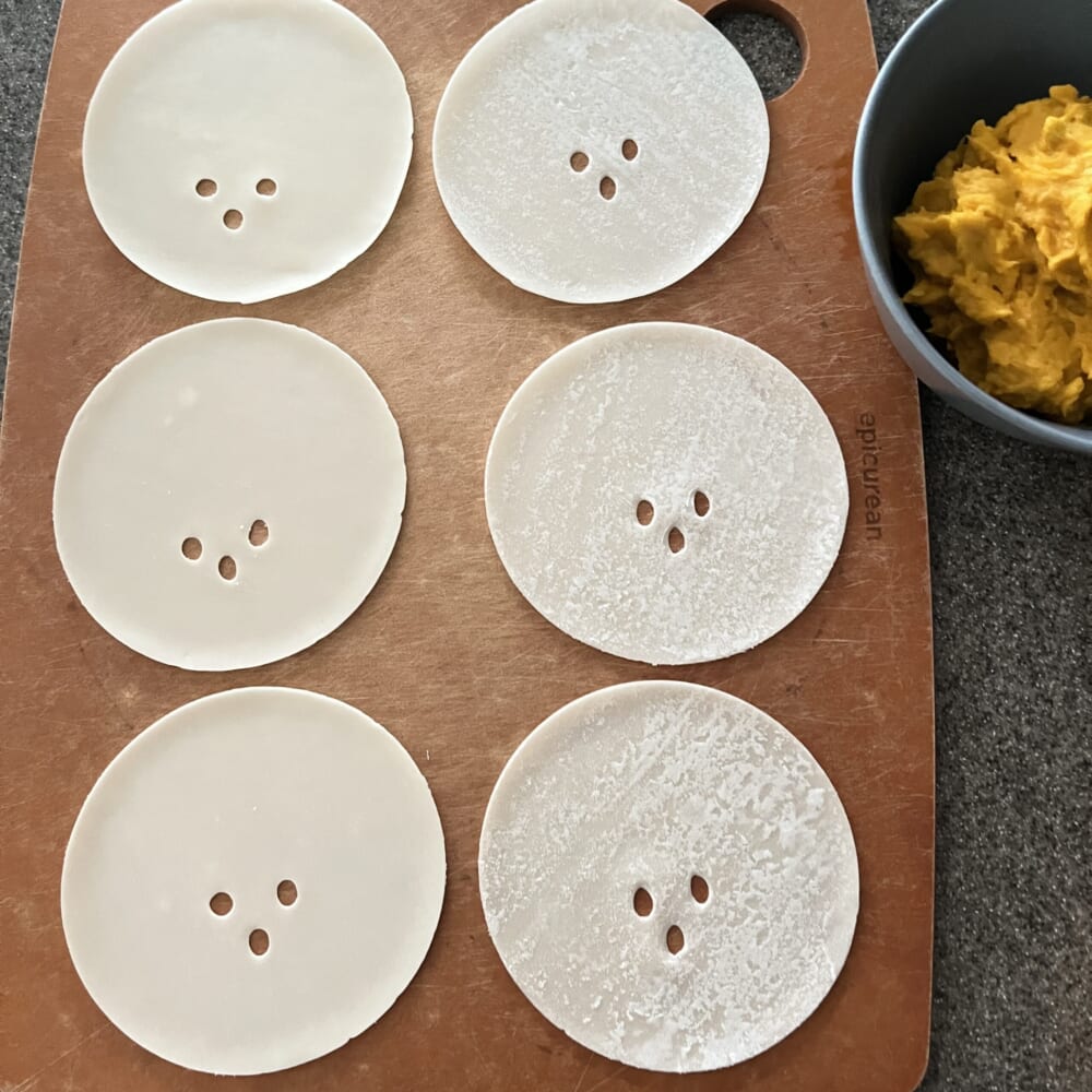 ハロウィン　お弁当　餃子