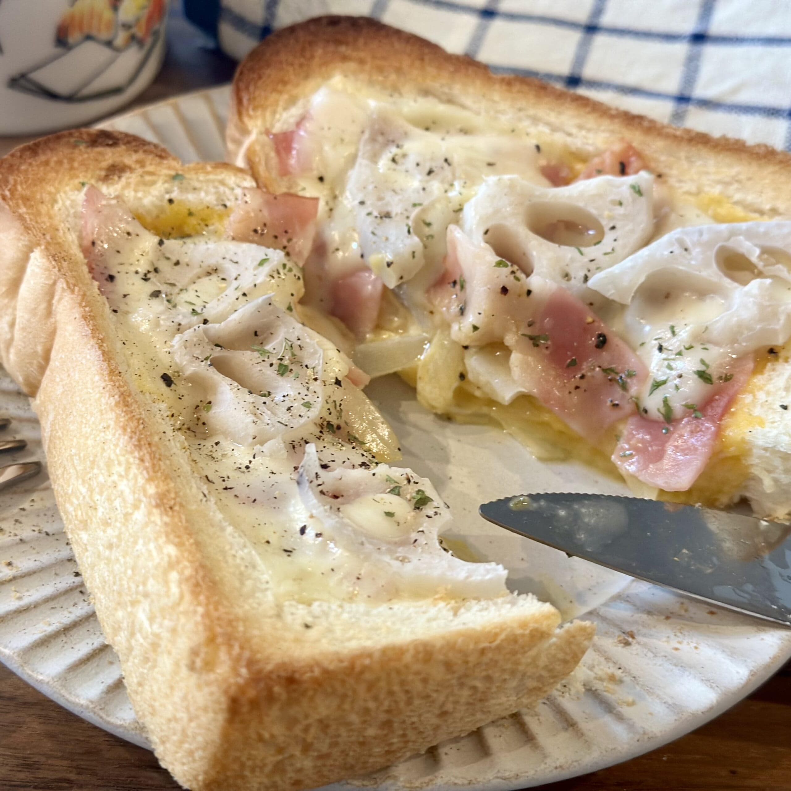 榎本美沙さんの「れんこんのパンキッシュ」