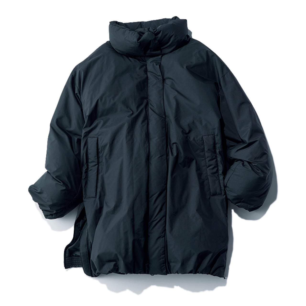 【福田麻琴さんコラボ】【LEE別注】ミドル丈すっきりダウンコート