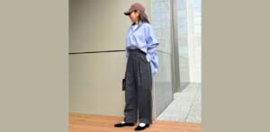 今季はシャツが買い！着回し力抜群の「バックフレアオーバーシャツ」でつくる大人カジュアルコーデ／LEEマルシェ店長ぽんちゃんのお買い物