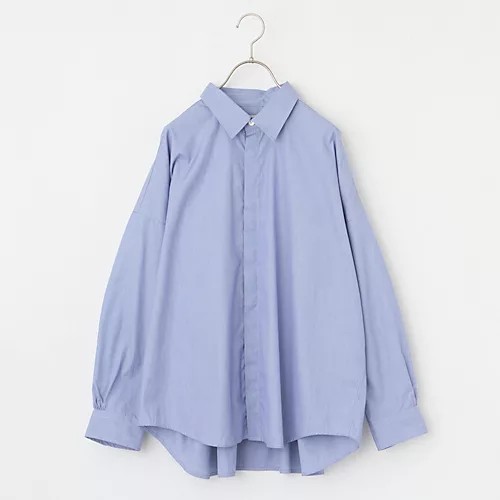 【DEAR DAYS】【洗える】バックフレアオーバーシャツ