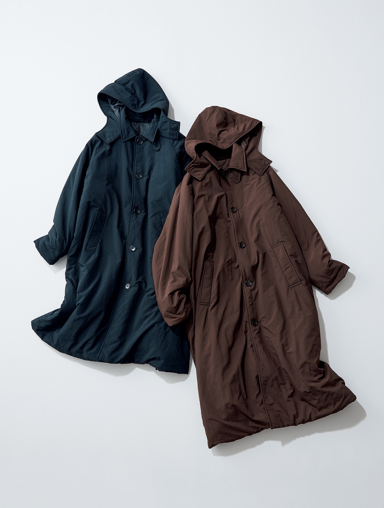 12closet(トゥエルブクローゼット)【洗える】【撥水】【福田麻琴さんコラボ】撥水中綿フーディコート