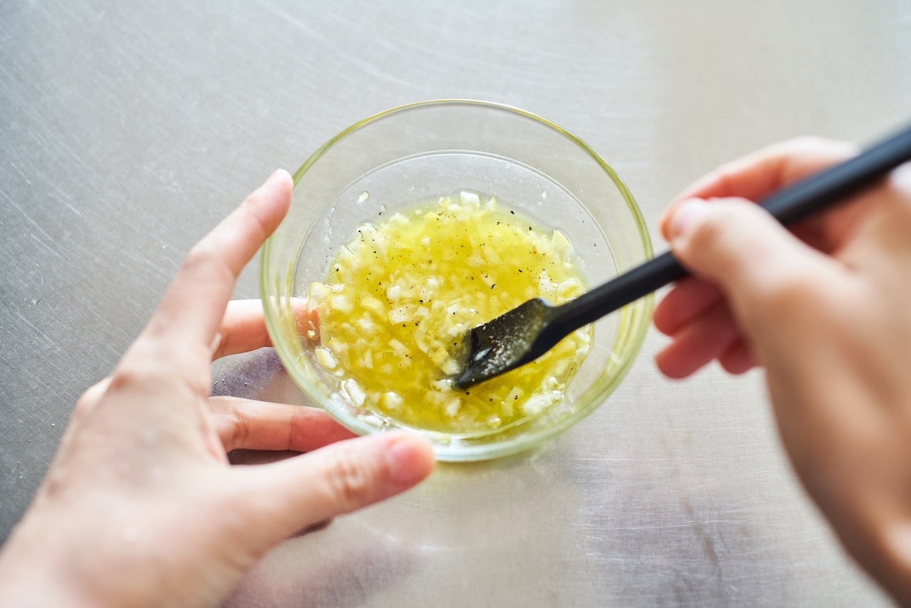 榎本美沙さん　鯛の塩麹レモンカルパッチョ