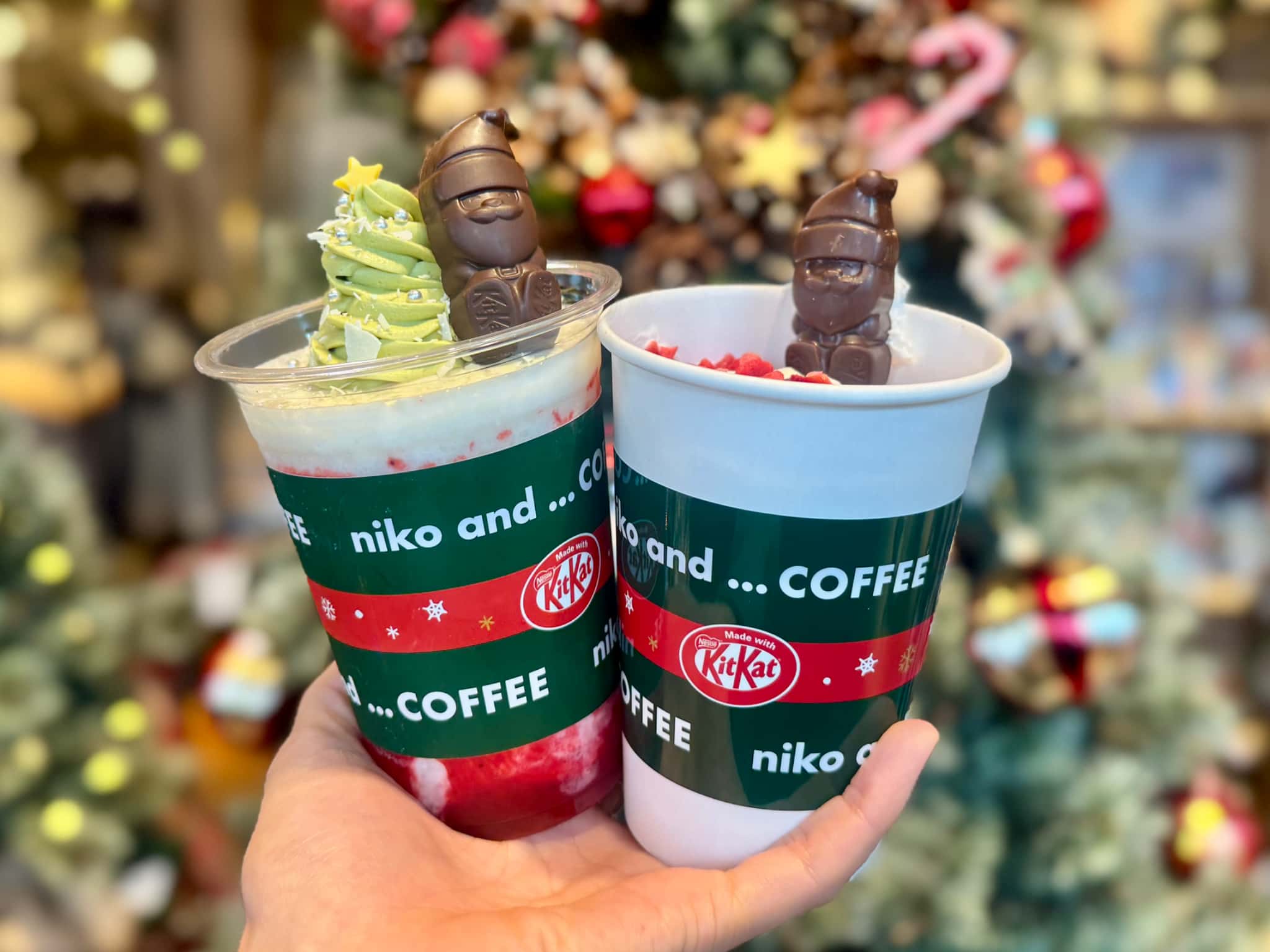 「niko and ...」キットカットコラボドリンク2種