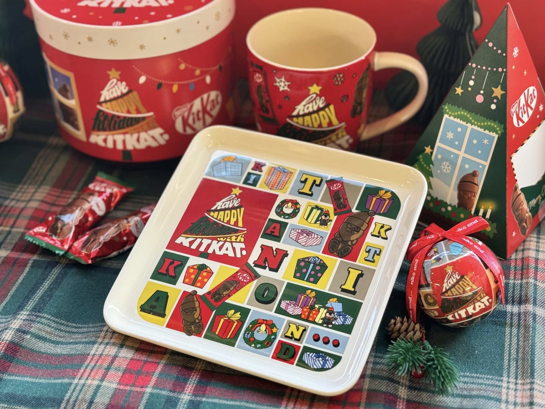 キットカット、「niko and ...」とのコラボ雑貨実物例別パターン