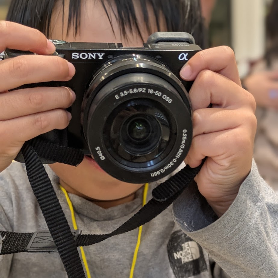 キッズカメラマン体験　LEE１００コポ　子供体験