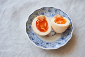 榎本美沙さん　みそ味玉