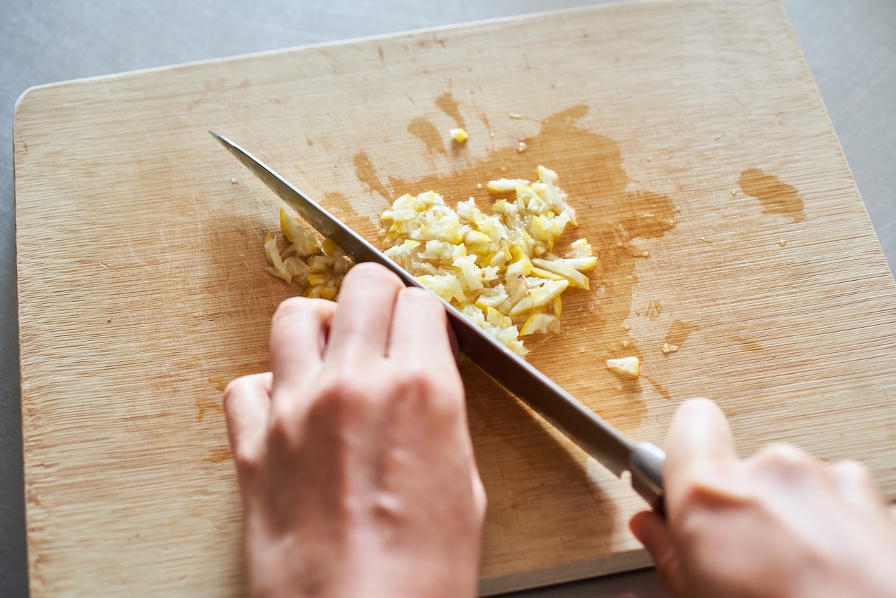 榎本美沙さん　鯛の塩麹レモンカルパッチョ
