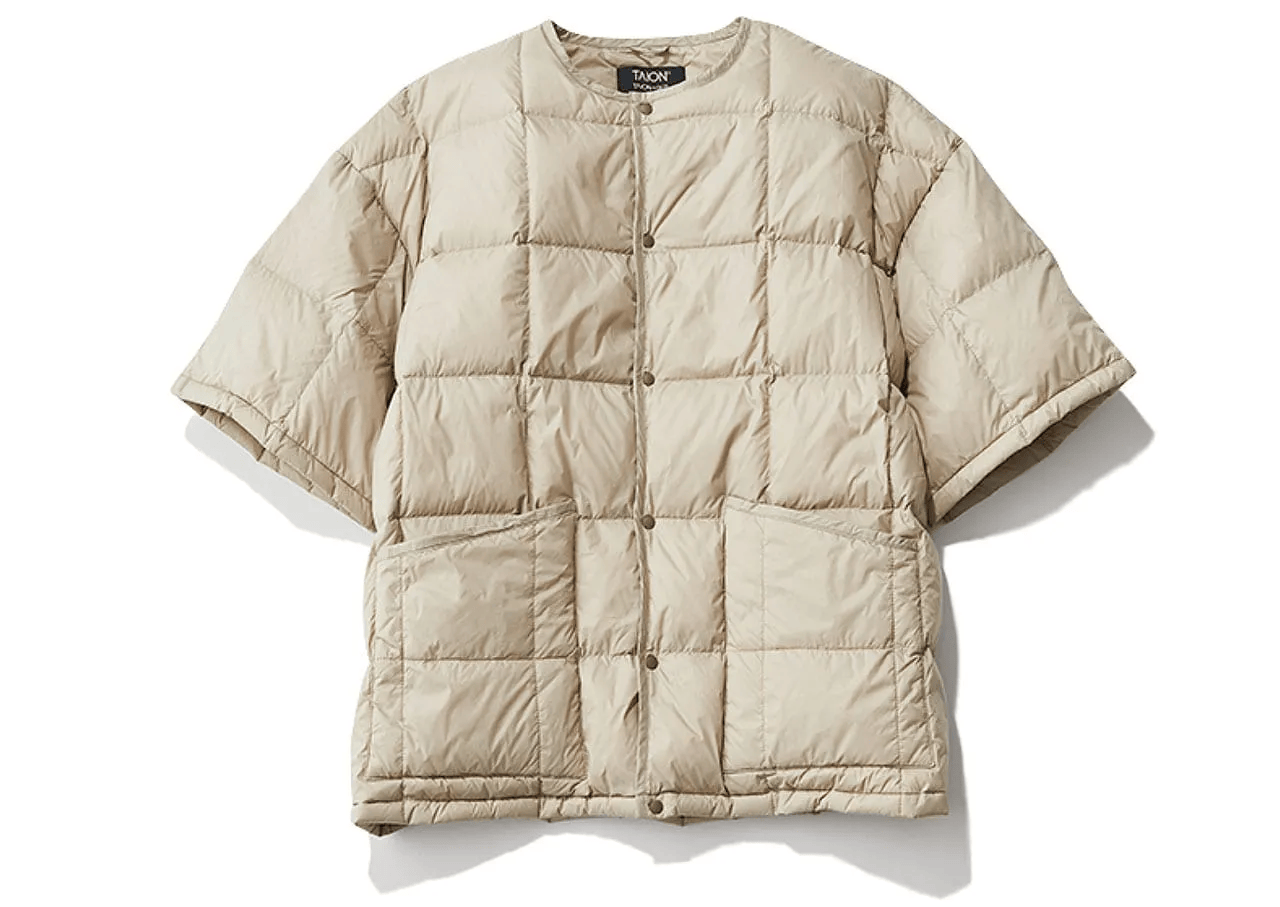 【TAION×URBAN RESEARCH DOORS】半袖ダウン