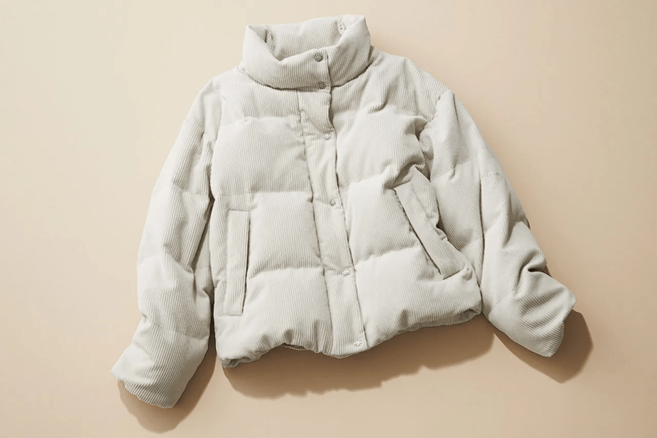 【NANGA】コーデュロイのダウン