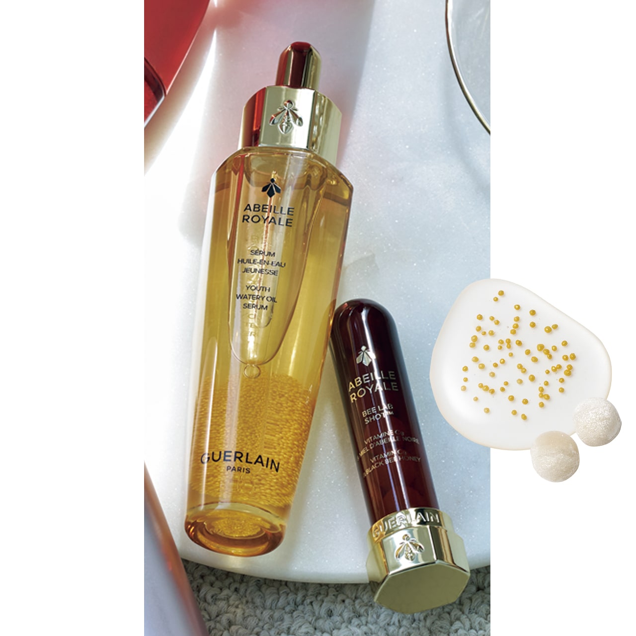 ゲランアベイユ ロイヤル ウォータリー オイル セロム同 ビー ラボ ショット