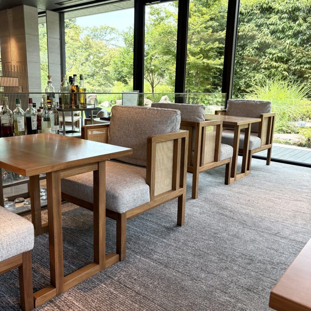 ホテルオークラ京都 岡崎別邸 ラウンジ　内観