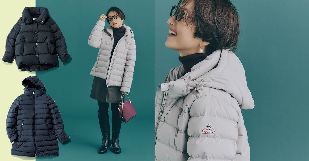 高山 都さんとPYRENEX［ ピレネックス ］のダウン