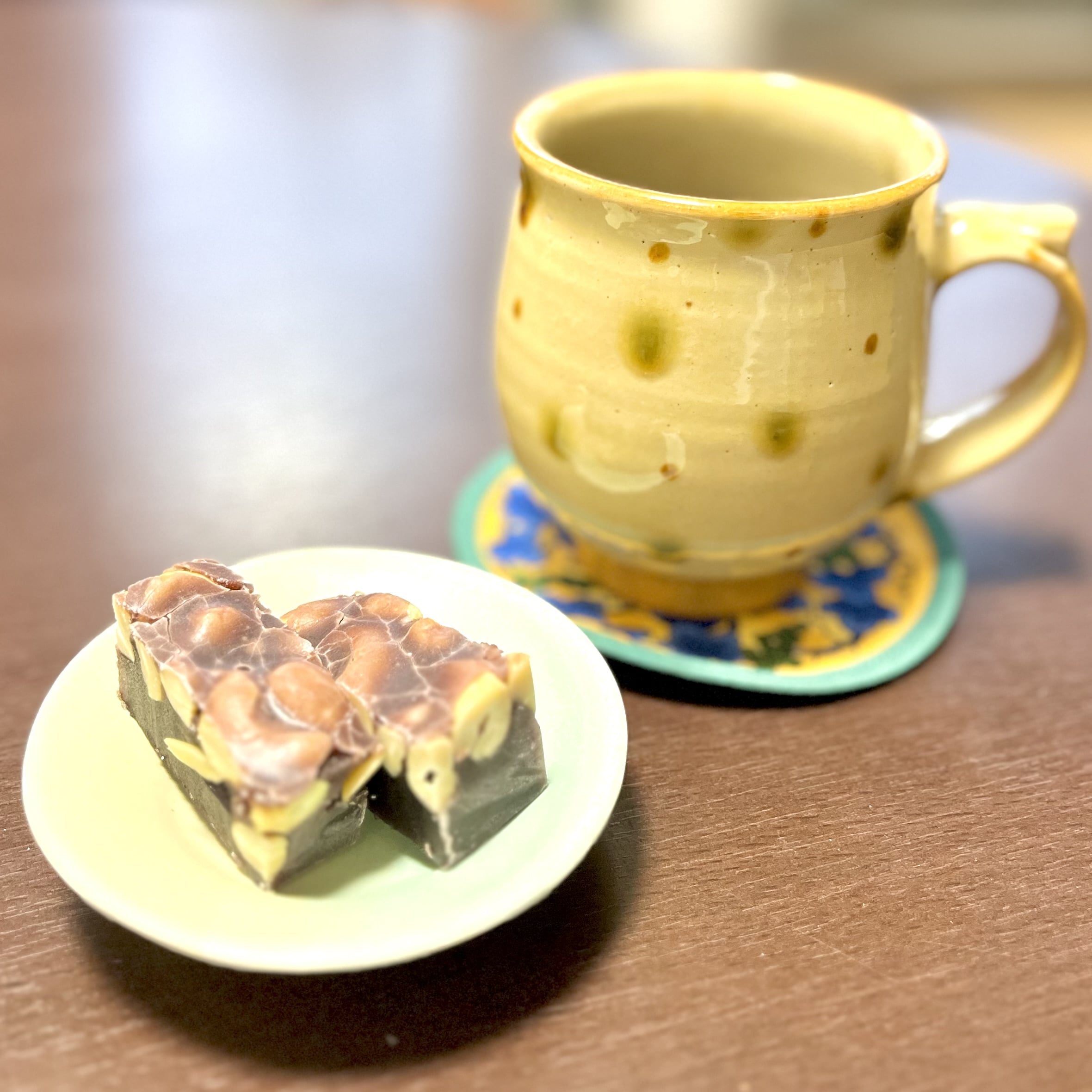 羊羹　コーヒー