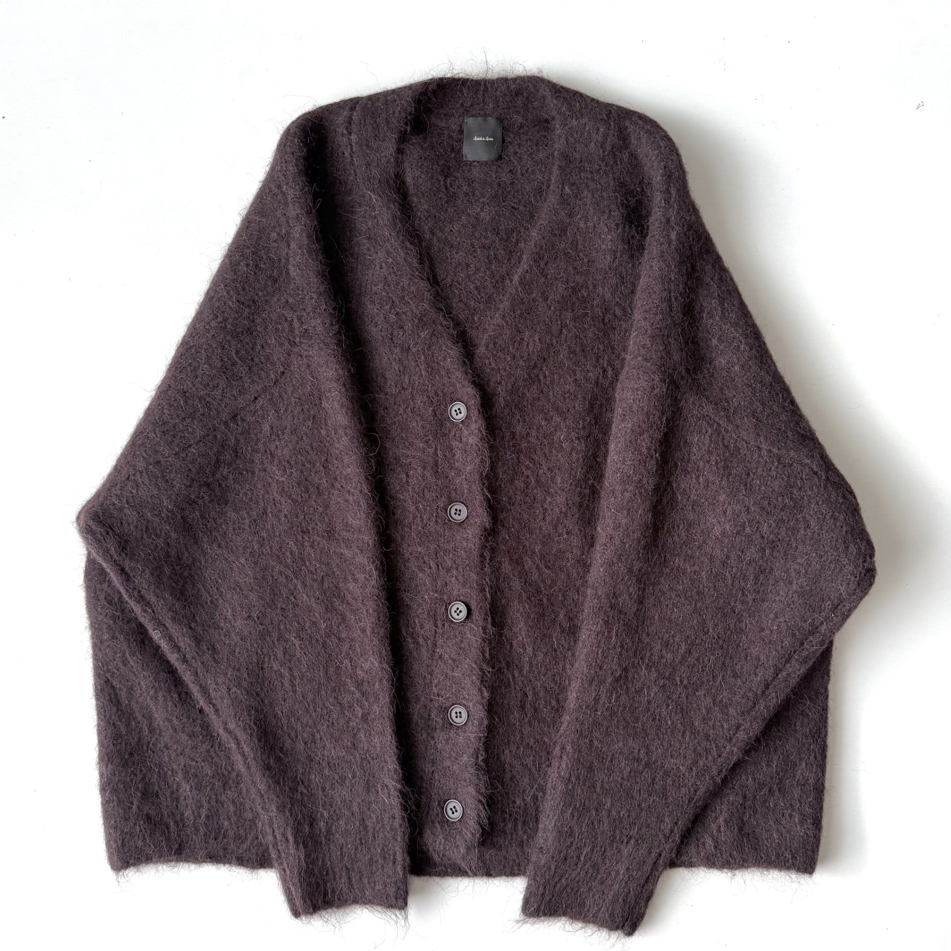 Spick and Span アルパカ混ニットカーディガン