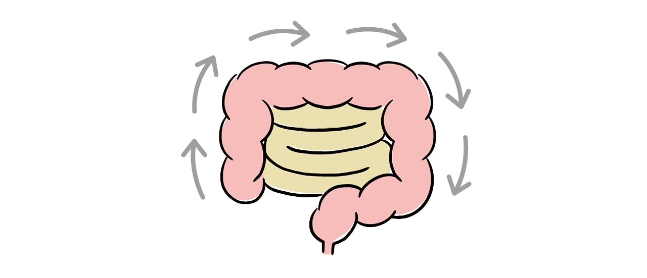 便が動く方向を意識して行うと効果的！