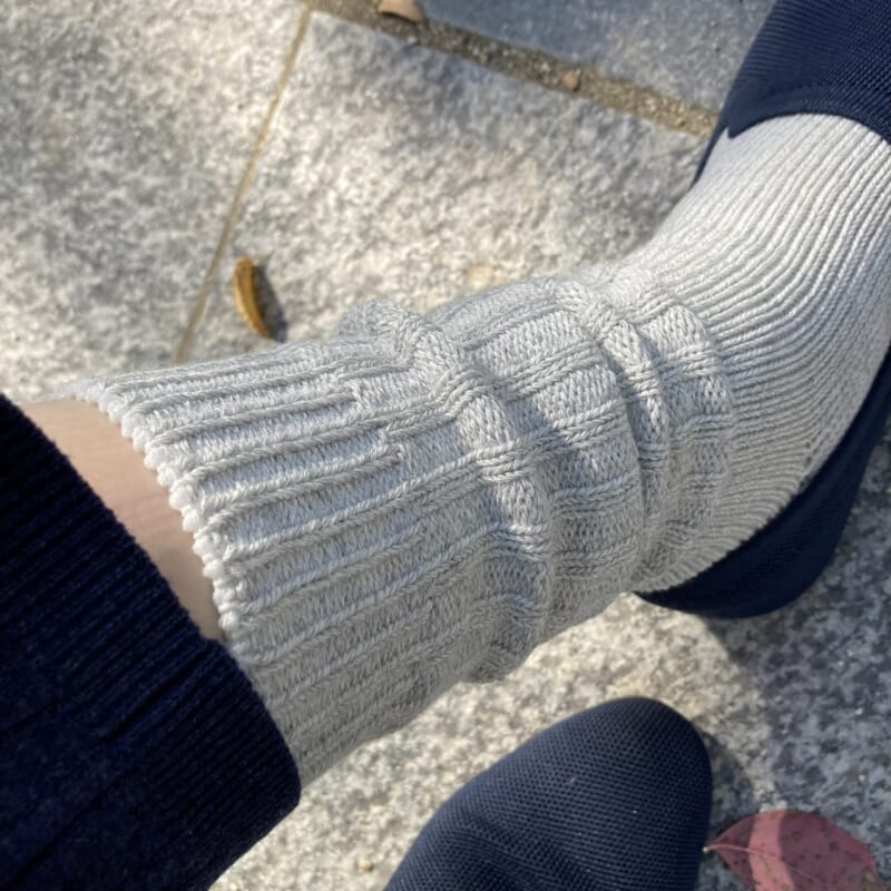 ユニクロ　メンズソックス