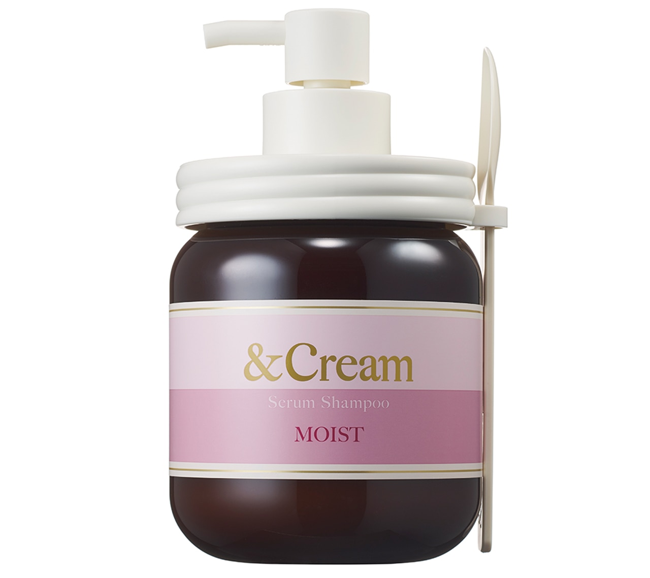 アンドクリーム セラム シャンプー モイスト 450g￥2200／ヴィーク