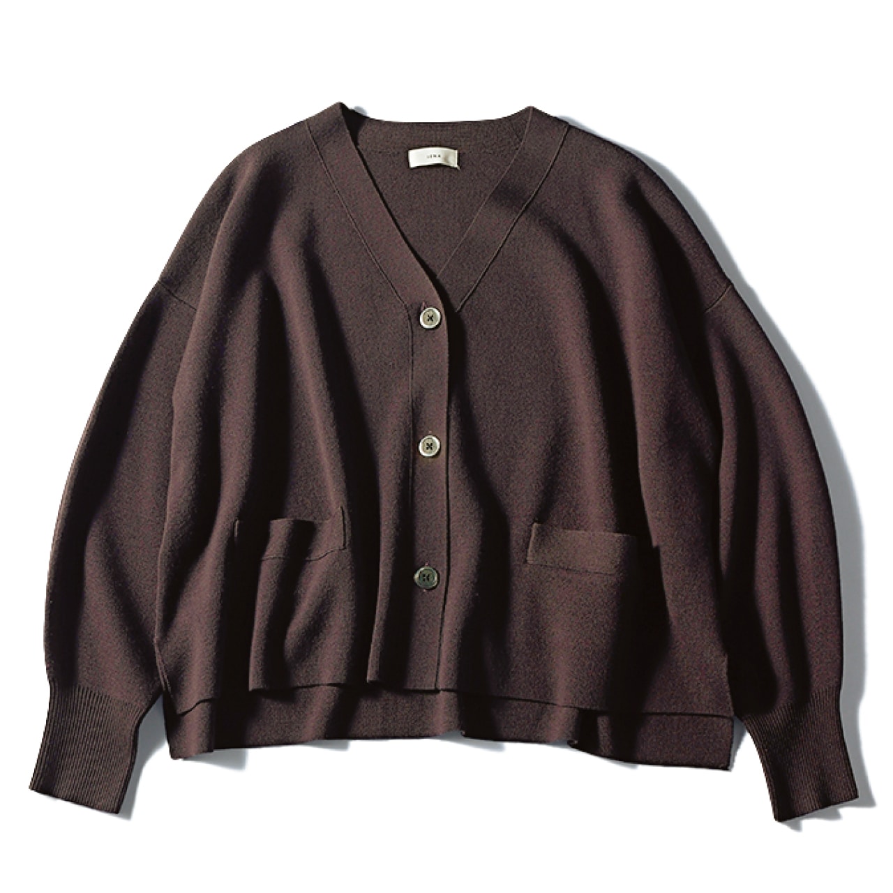 LEE限定 IÉNA(イエナ)【洗える】【LEE別注】スーパーファインスムースショートカーディガン
