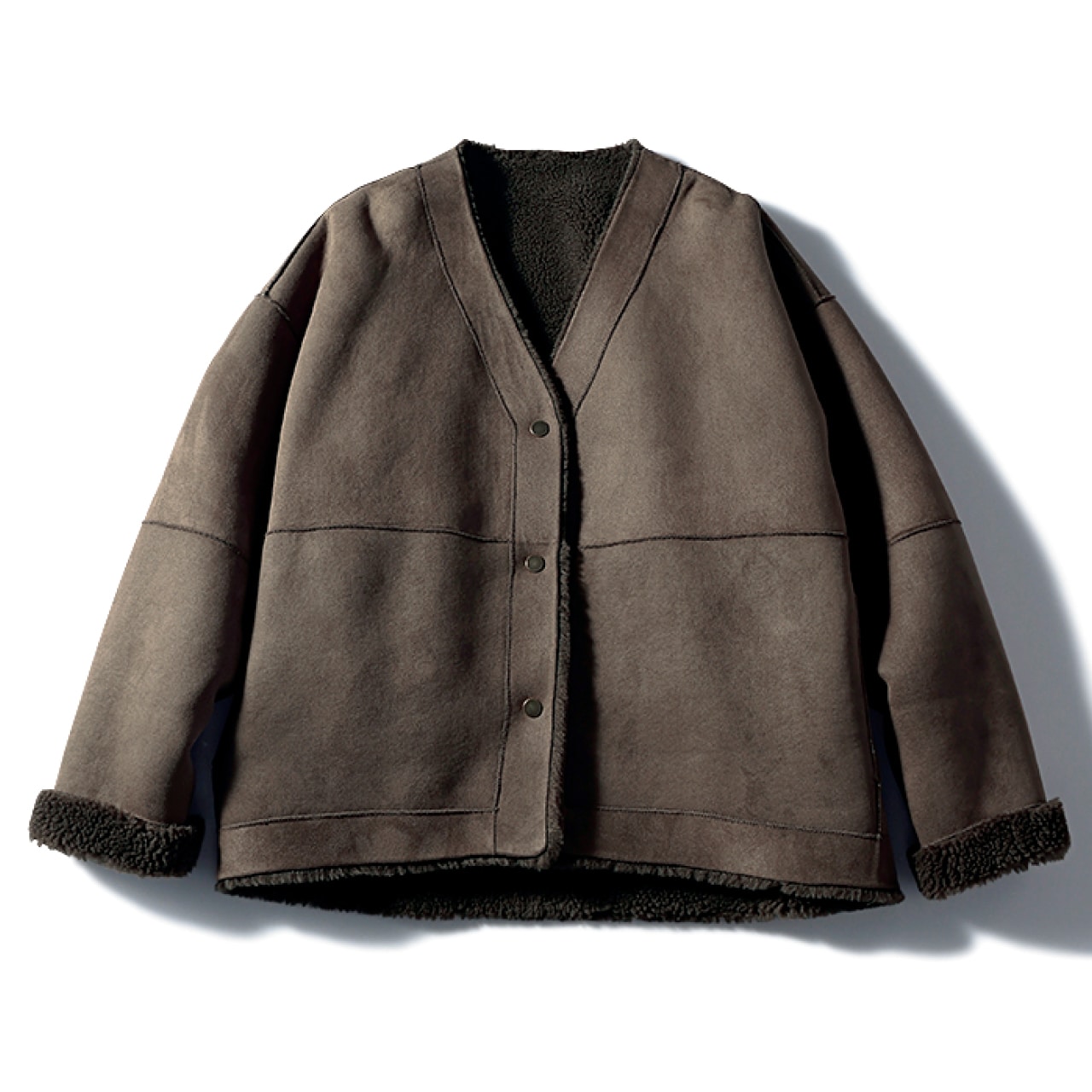 MICA & DEAL(マイカ アンド ディール)reversible vn boa coat