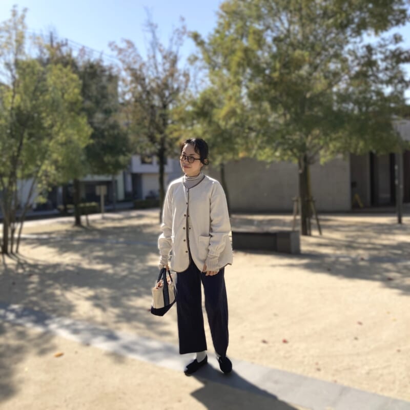 ユニクロ　ケーブルパンツ