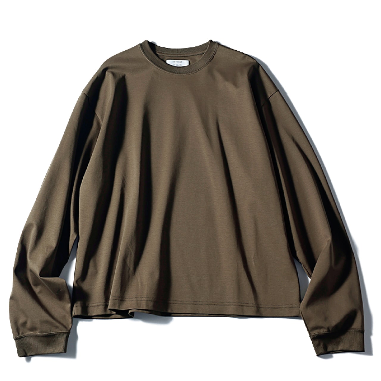 LEE限定 12closet(トゥエルブクローゼット)【洗える】【石上美津江さんコラボ】ボクシーロングスリーブTシャツ