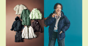 高山 都さんとTAION［ タイオン ］のダウン 人気ブランドとのコラボ別注