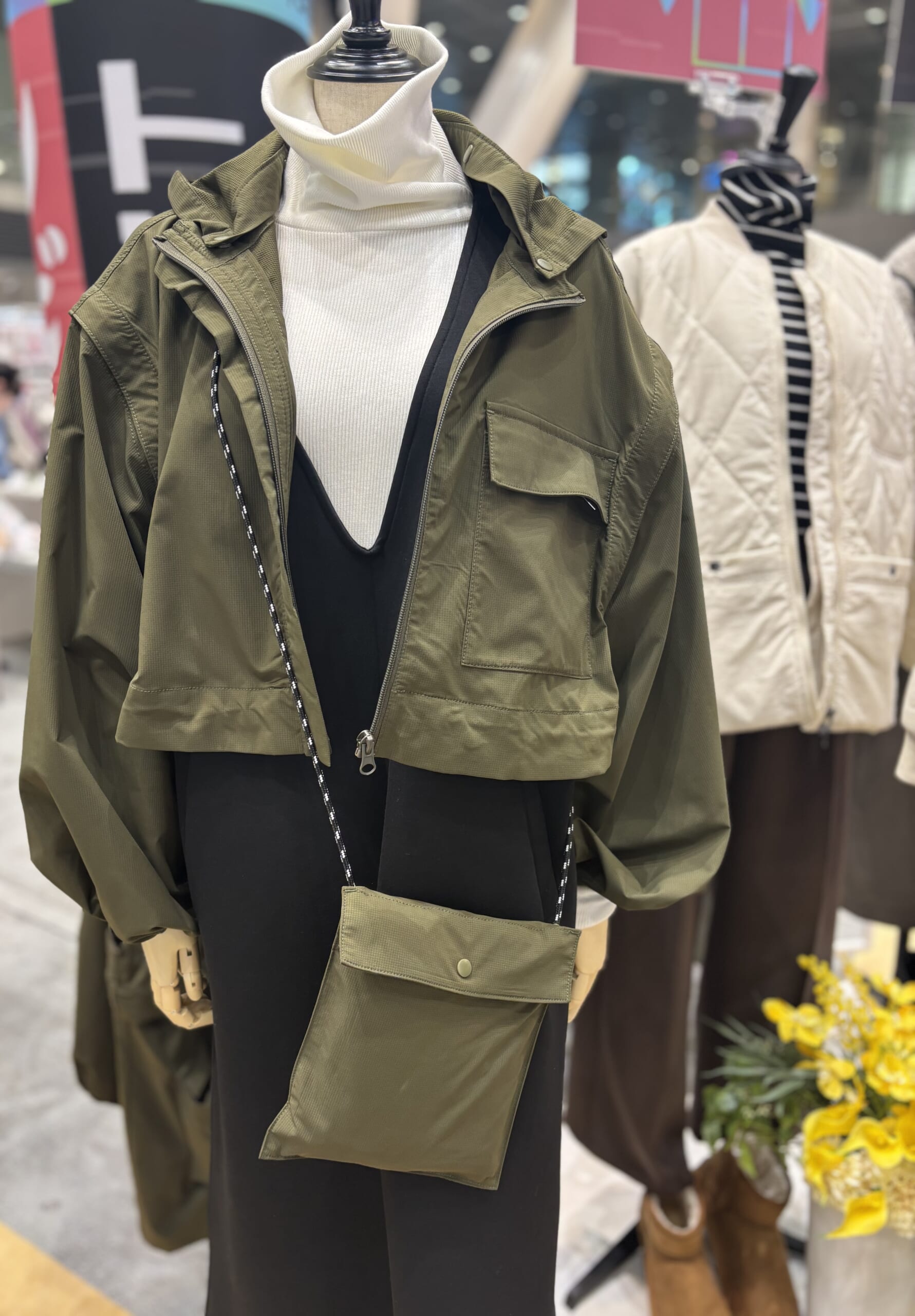 ワークマン　デタッチャブル トレルジャケットコーデ