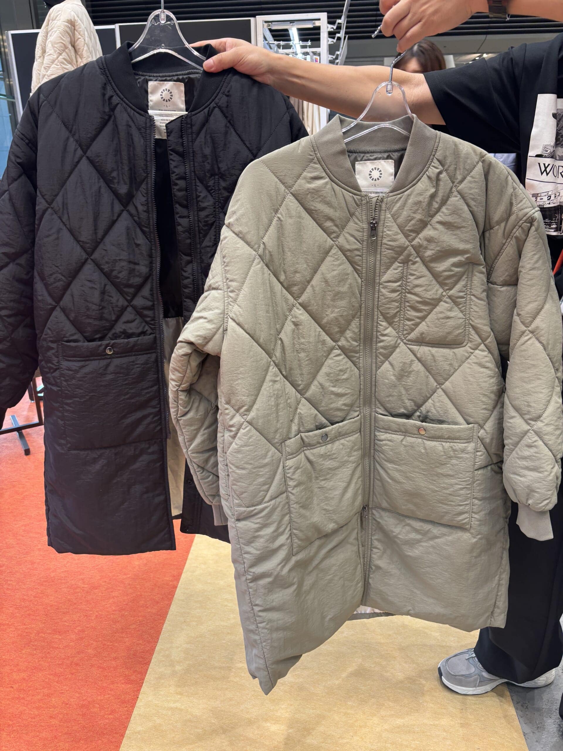 ワークマン　防風撥水キルティング アジャストブルゾン