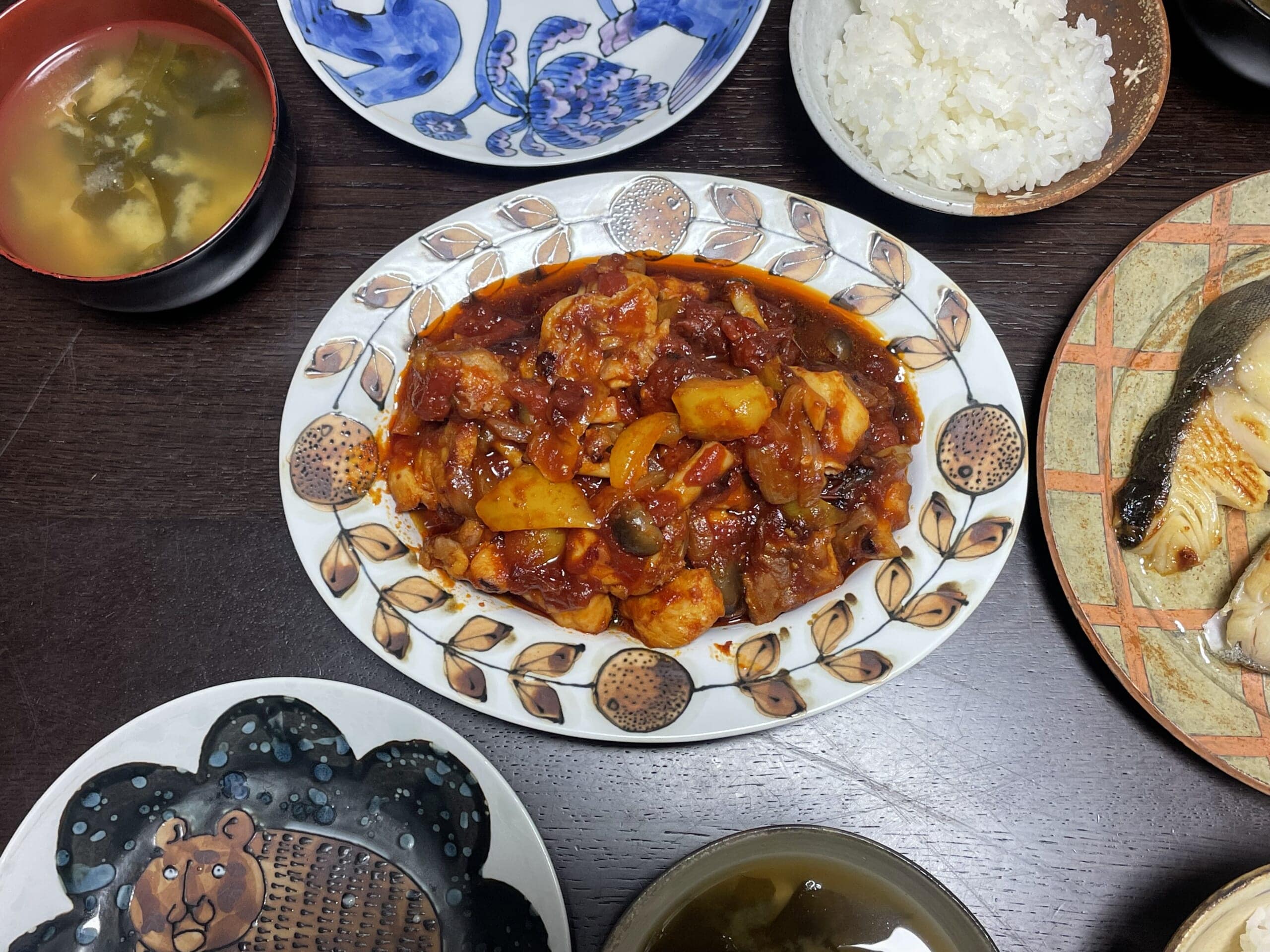 ぐっち夫婦のレシピ「鶏もものトマト煮」を40代主婦が作ってみた写真