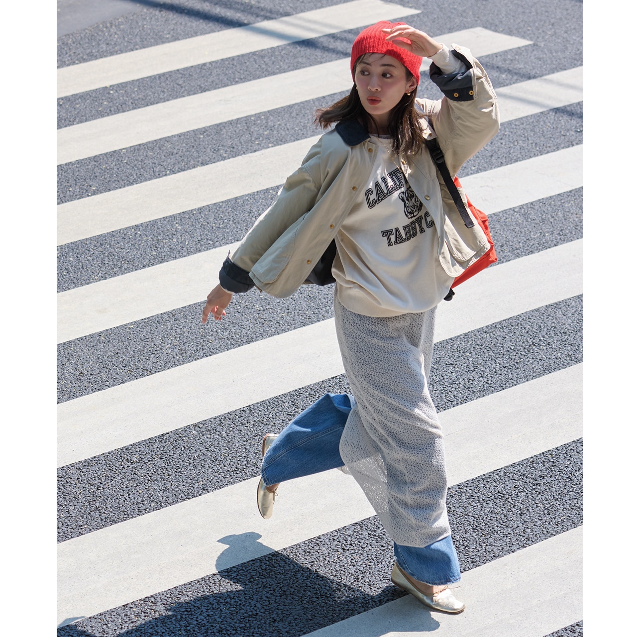 明日なに着る1112　モデル／高垣麗子